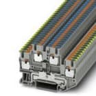 Phoenix Contact - PTTB 1,5/S-PE/N - Bloc de jonction double étage avec raccordement à la terre