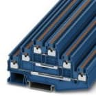Phoenix Contact - PT 1,5/S-3L BU - PT 1,5/S-3L BU - Bloc de jonction triple étage