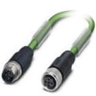 Phoenix Contact - Câble Bus, 4 pôles, Profinet, M12 mâle droit, M12 femelle droit, D, 2 m
