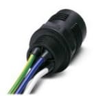 Phoenix Contact - Traversée de paroi QPD W 4PE2,5 M25 1,0 BK