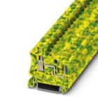 Phoenix Contact - UT 6/1P-PE - UT 6/1P-PE - Bloc de jonction COMBI avec raccordement terre
