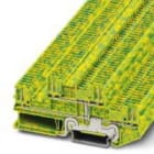 Phoenix Contact - PTTB 1,5/S/4P-PE - Bloc de jonction COMBI double étage avec raccordement terre