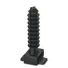 Phoenix Contact - WT-BASE P HF 9,5 BK - Embase cheville pour collier serrant