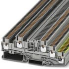 Phoenix Contact - PTB 2,5-PE/L/TG - Bloc de jonction triple étage - raccordement terre - fonction