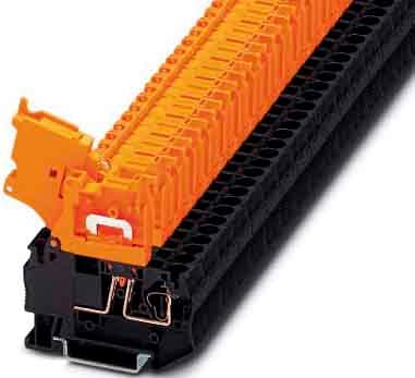 Phoenix Contact - ST 4-HEDI - ST 4-HEDI - Bloc de jonction porte fusible sectionnable