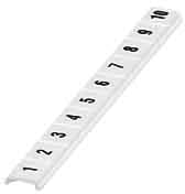 Phoenix Contact - Repère de borne en bande ZBF 8,LGS:FORTL.ZAHLEN 1-10