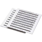 Phoenix Contact - Repère de borne en bande ZBFM 5/WH,LGS:FORTL.ZAHLEN 1-12