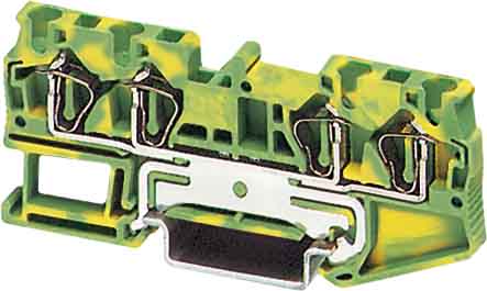 Phoenix Contact - ST 4-QUATTRO-PE - ST 4-QUATTRO-PE - Bloc de jonction avec raccordement terre