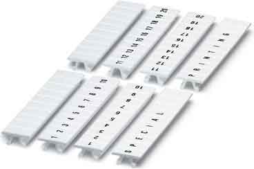 Phoenix Contact - Repère de borne en bande ZB 4/WH-100:UNBEDRUCKT