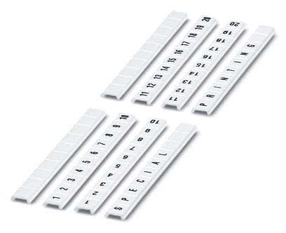 Phoenix Contact - ZBF 6/WH-100:UNBEDRUCKT - Repère de borne en bande ZBF 6/WH-100:UNBEDRUCKT