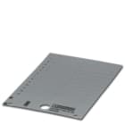 Phoenix Contact - US-EMLP (85,6X54) SR - Repérage d'appareil autocollant US-EMLP (85,6X54) SR