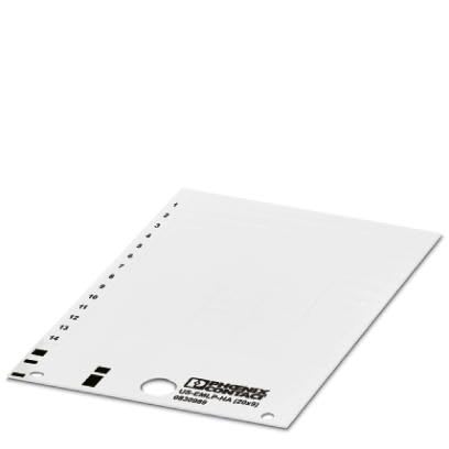 Phoenix Contact - Repérage d'appareil autocollant US-EMLP-HA (20X9)