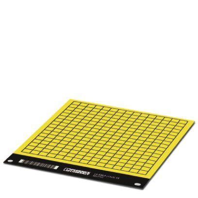 Phoenix Contact - LS-EMLP (11X9) YE - Etiquette autocollante rigide pour appareil