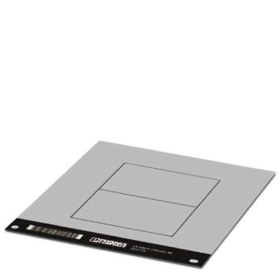 Phoenix Contact - LS-EMLP (100X60) SR CUS - Etiquette autocollante rigide pour appareil