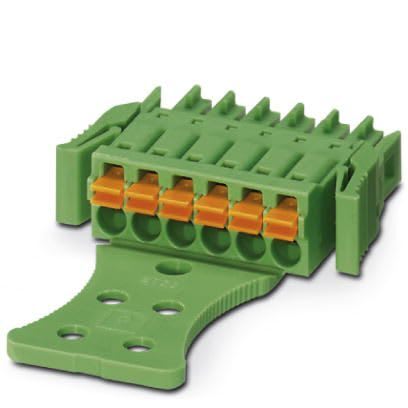 Phoenix Contact - Fiche débrochable 8p, pas: 3.5 mm, 1.5 mm², 8 A, 160 V - FMC 1,5/ 8-STZ3-3,5-RF