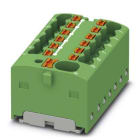 Phoenix Contact - PTFIX 4/12X1,5-G GN - Bloc répartiteur PTFIX