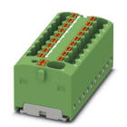 Phoenix Contact - PTFIX 4/18X1,5-G GN - Bloc répartiteur PTFIX