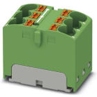 Phoenix Contact - PTFIX 6X4-G GN - Bloc répartiteur PTFIX