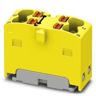 Phoenix Contact - PTFIX 4X1,5 YE - PTFIX 4X1,5 YE - Bloc répartiteur PTFIX
