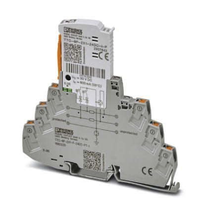 Phoenix Contact - Parafoudre débrochable D1/C2 - 2 fils TOR 24VDC Push-in