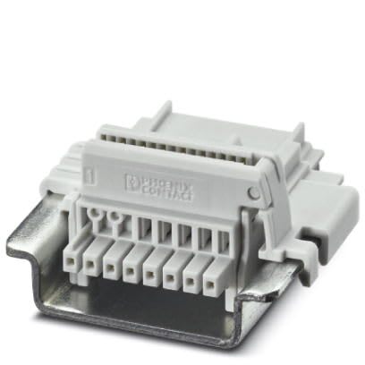 Phoenix Contact - TBUS8-25,0-PPPPPPPS-7035 - Connecteur-bus sur profilé - TBUS8-25,0-PPPPPPPS-7035