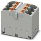 Phoenix Contact - PTFIX 6X4-G GY - Bloc répartiteur PTFIX