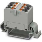 Phoenix Contact - PTFIX 18X4-NS35A YE - Bloc répartiteur PTFIX
