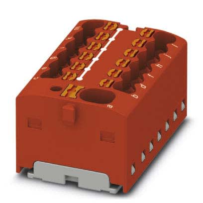 Phoenix Contact - PTFIX 4/12X1,5 RD - PTFIX 4/12X1,5 RD - Bloc répartiteur PTFIX