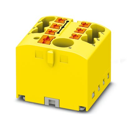 Phoenix Contact - PTFIX 6/6X2,5 YE - PTFIX 6/6X2,5 YE - Bloc répartiteur PTFIX