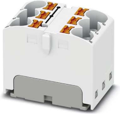 Phoenix Contact - PTFIX 6X4 WH - Bloc répartiteur PTFIX