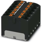 Phoenix Contact - PTFIX 12X4-G BK - Bloc répartiteur PTFIX