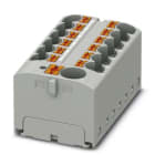 Phoenix Contact - PTFIX 10/12X4-G GY - Bloc répartiteur PTFIX