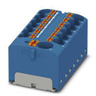 Phoenix Contact - PTFIX 10/12X4-G BU - Bloc répartiteur PTFIX