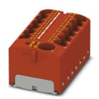 Phoenix Contact - PTFIX 10/12X4-G RD - Bloc répartiteur PTFIX