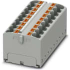 Phoenix Contact - PTFIX 18X4-G GY - PTFIX 18X4-G GY - Bloc répartiteur PTFIX