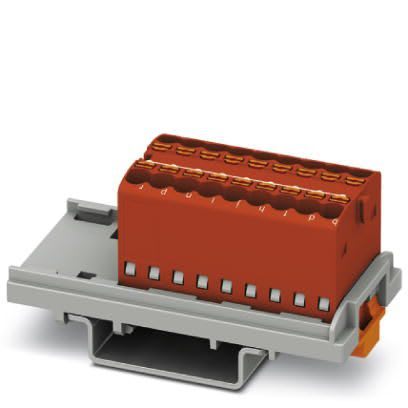 Phoenix Contact - PTFIX 18X1,5-NS35 RD - PTFIX 18X1,5-NS35 RD - Bloc répartiteur PTFIX