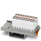 Phoenix Contact - PTFIX 18X1,5-NS35 WH - PTFIX 18X1,5-NS35 WH - Bloc répartiteur PTFIX