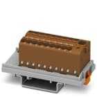 Phoenix Contact - PTFIX 4/18X1,5-NS35 BN - PTFIX 4/18X1,5-NS35 BN - Bloc répartiteur PTFIX