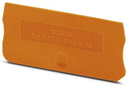 Phoenix Contact - D-PT 1,5/S-TWIN-0,8 OG - Flasque d'extrémité