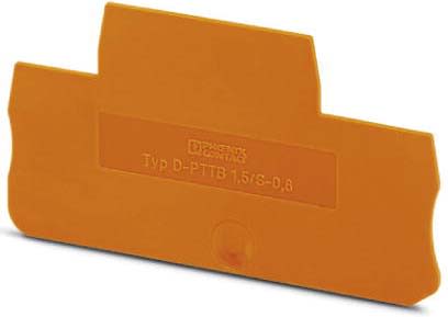 Phoenix Contact - D-PTTB 1,5/S-0,8 OG - Flasque d'extrémité