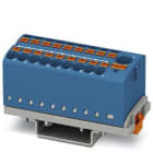 Phoenix Contact - PTFIX 6/18X2,5-NS35 BU LQ - PTFIX 6/18X2,5-NS35 BU LQ - Bloc répartiteur PTFIX