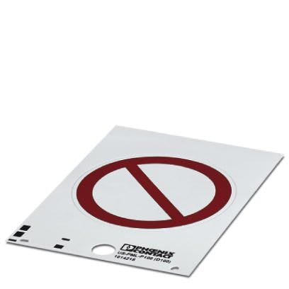 Phoenix Contact - US-PML-P100 (D100) - Etiquette d'interdiction US-PML-P100 (D100)