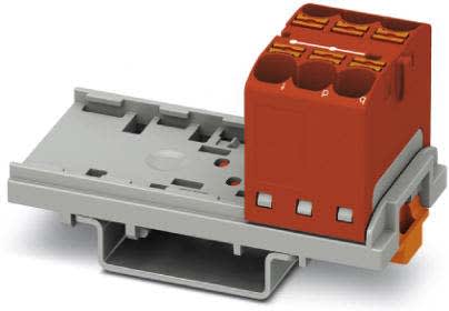 Phoenix Contact - PTFIX 6X4-NS35 RD - Bloc répartiteur PTFIX