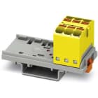 Phoenix Contact - PTFIX 6X4-NS35 YE - Bloc répartiteur PTFIX