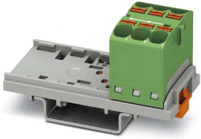 Phoenix Contact - PTFIX 6X4-NS35 GN - Bloc répartiteur PTFIX