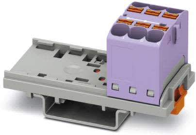 Phoenix Contact - PTFIX 6X4-NS35 VT - Bloc répartiteur PTFIX