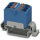 Phoenix Contact - PTFIX 6X4-NS35A BU - PTFIX 6X4-NS35A BU - Bloc répartiteur PTFIX