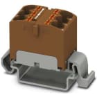 Phoenix Contact - PTFIX 6X4-NS35A BN - PTFIX 6X4-NS35A BN - Bloc répartiteur PTFIX