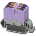 Phoenix Contact - PTFIX 6X4-NS35A VT - Bloc répartiteur PTFIX