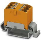 Phoenix Contact - PTFIX 6X4-NS35A OG - Bloc répartiteur PTFIX